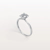 Liora Muse 3.00 Carat Round Cut 4 Prong Lab Grown Diamond Solitaire Ring 9K Gold