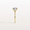Liora Muse 3.00 Carat Round Cut 4 Prong Lab Grown Diamond Solitaire Ring 9K Gold