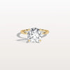 Liora Muse 3.00 Carat Round Cut 4 Prong Lab Grown Diamond Solitaire Ring 9K Gold