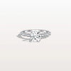Liora Muse 1CT Round Solitaire Lab-grown Diamond Channel Set Engagement Ring in 10K Solid Gold