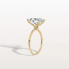 Liora Muse 3CT Lab-Grown Diamond Pear Engagement Ring in 10K Solid Gold