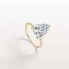 Liora Muse 3CT Lab-Grown Diamond Pear Engagement Ring in 10K Solid Gold
