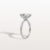 Liora Muse 2CT Pear Lab Diamond Engagement Ring–Twisted 9K Gold Band