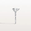 Liora Muse 2CT Pear Lab Diamond Engagement Ring–Twisted 9K Gold Band