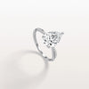 Liora Muse 2CT Pear Lab Diamond Engagement Ring–Twisted 9K Gold Band