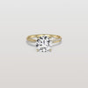 Liora Muse 2CT Twisted Engagement Ring with Round Lab Grown Diamond in 10K Solid Gold