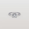 Liora Muse 2.00 Carat Round Cut 4 Prong Lab Grown Diamond Solitaire Ring 9K Gold