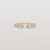 0.29CTW Lab Diamond Open Wedding Ring
