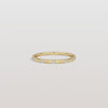 Liora Muse Lab Grown Diamond Dainty Stacking Ring in 9K Gold