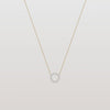 Liora Muse Lab Grown Diamond Circle Pendant Necklace