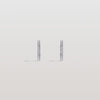 Liora Muse 0.22 Carats Diamond Pavé 14mm Hoop Earrings in 10K Solid Gold